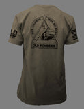 1st Armored Division T Shirt Warm Grey