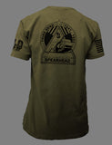 3rd Armored Division "Third Herd" OD Green Shirt