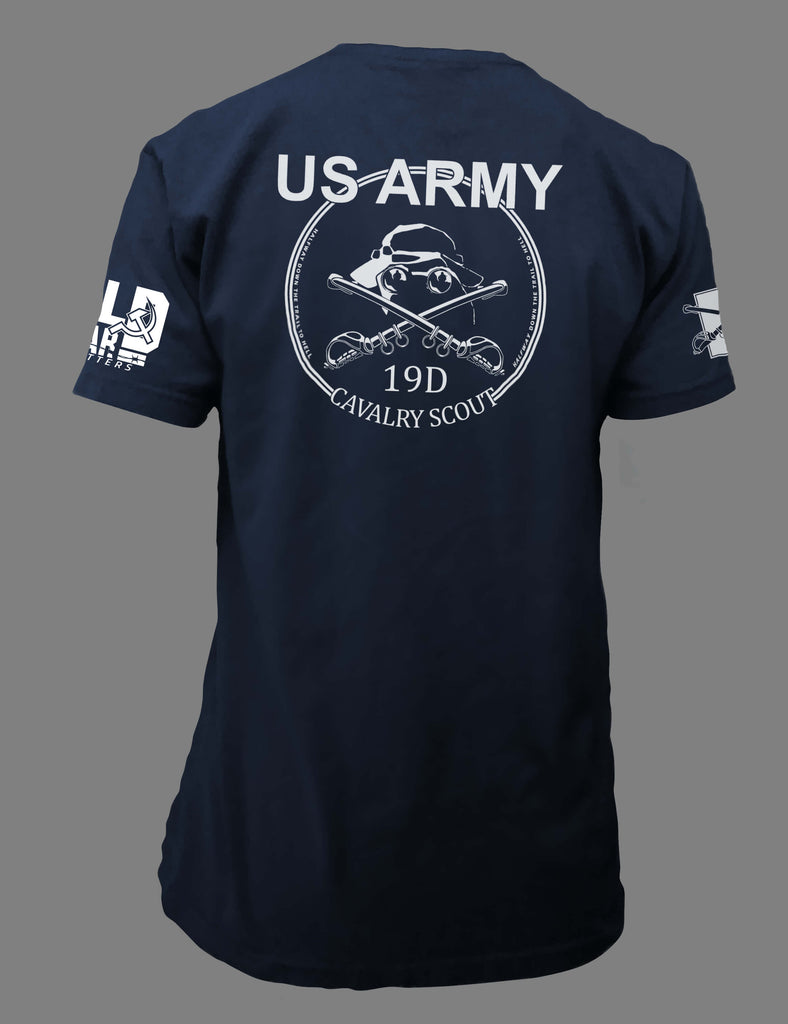 19 Delta Cavalry Scout Military Themed T-Shirt – Cold War Outfitters